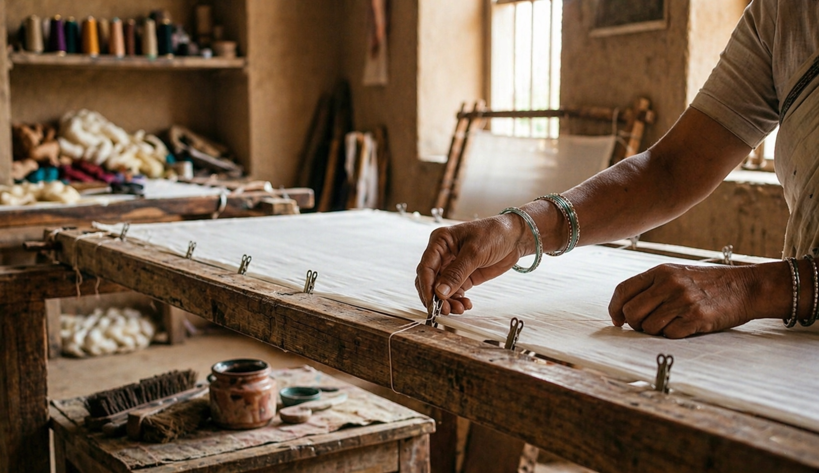 Fabric preparation stage